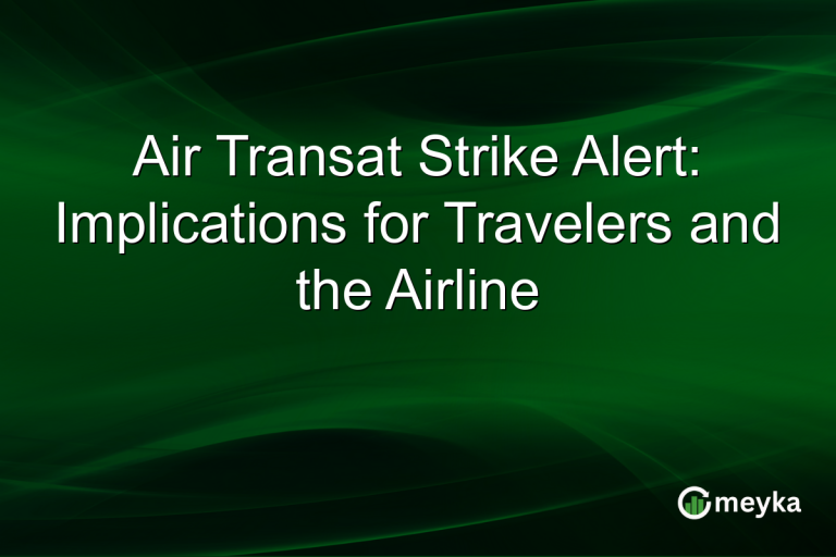 Air Transat Strike Alert: Implications for Travelers and the Airline
