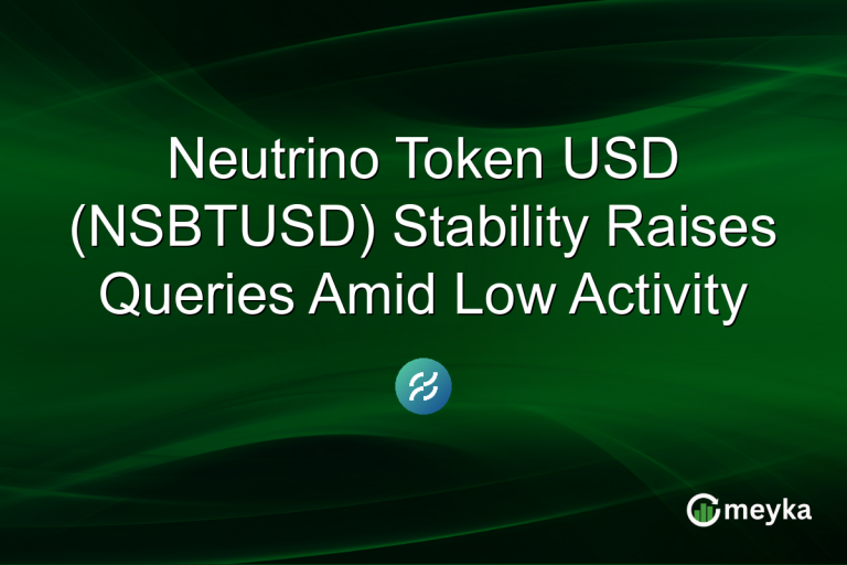 Neutrino Token USD (NSBTUSD) Stability Raises Queries Amid Low Activity