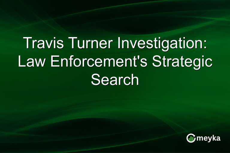 Travis Turner Investigation: Law Enforcement's Strategic Search