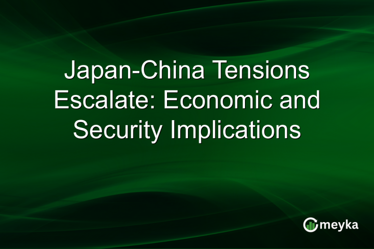 Japan-China Tensions Escalate: Economic and Security Implications