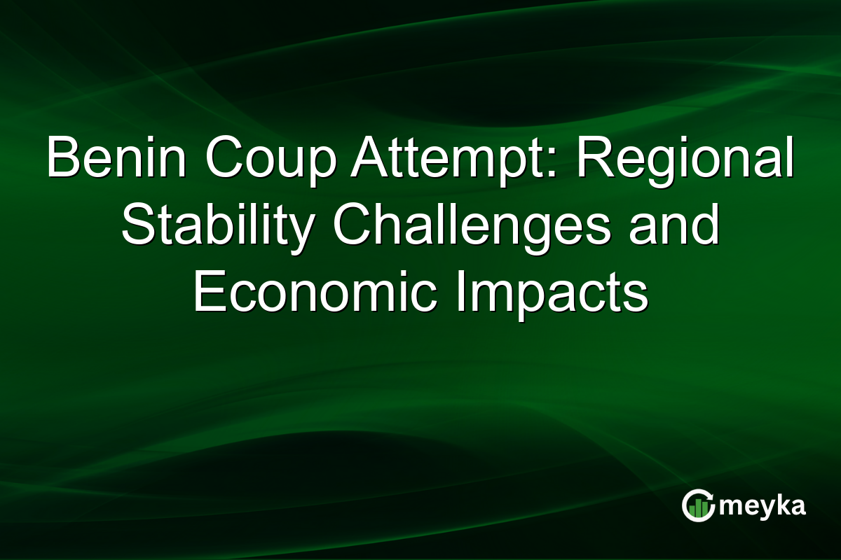 Benin Coup Attempt: Regional Stability Challenges and Economic Impacts