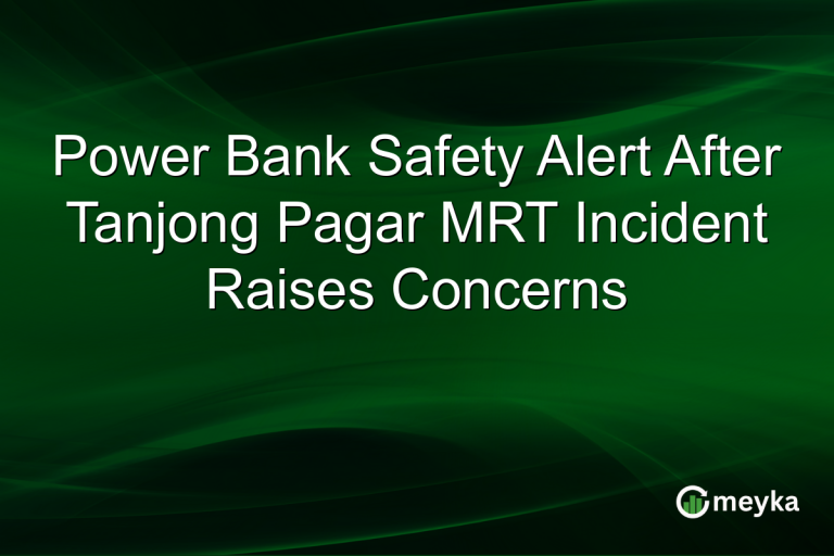 Power Bank Safety Alert After Tanjong Pagar MRT Incident Raises Concerns