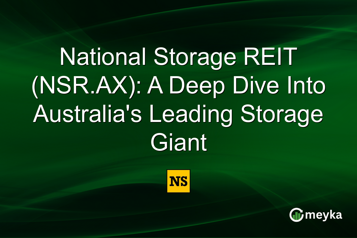 National Storage REIT (NSR.AX): A Deep Dive Into Australia's Leading Storage Giant