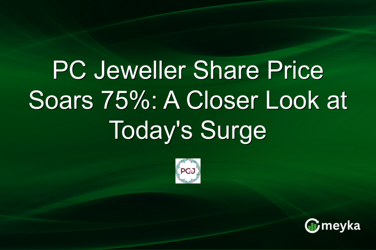 PC Jeweller Share Price Soars 75%: A Closer Look at Today's Surge