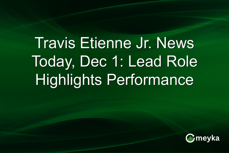 Travis Etienne Jr. News Today, Dec 1: Lead Role Highlights Performance