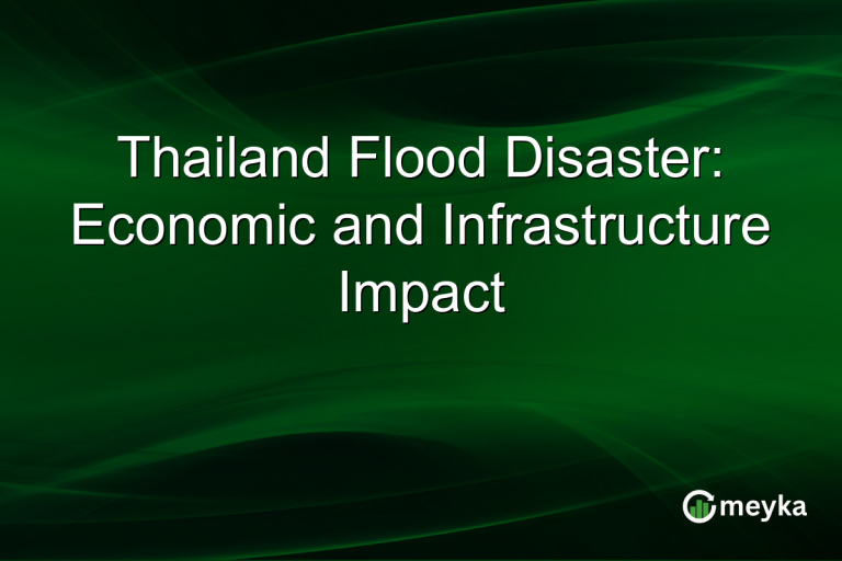 Thailand Flood Disaster: Economic and Infrastructure Impact