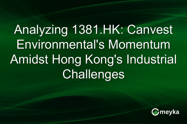 Analyzing 1381.HK: Canvest Environmental's Momentum Amidst Hong Kong's Industrial Challenges
