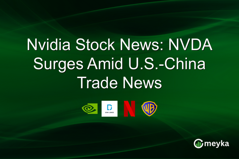 Nvidia Stock News: NVDA Surges Amid U.S.-China Trade News
