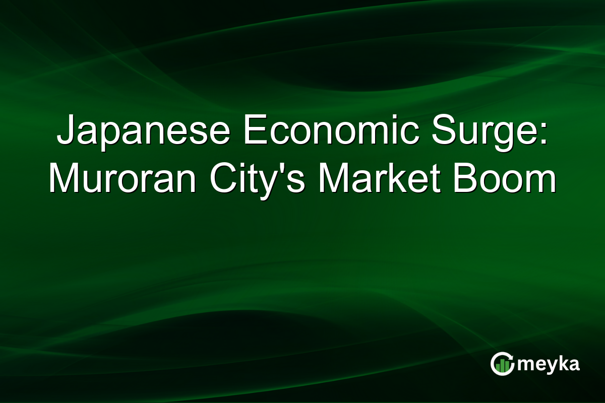 Japanese Economic Surge: Muroran City's Market Boom