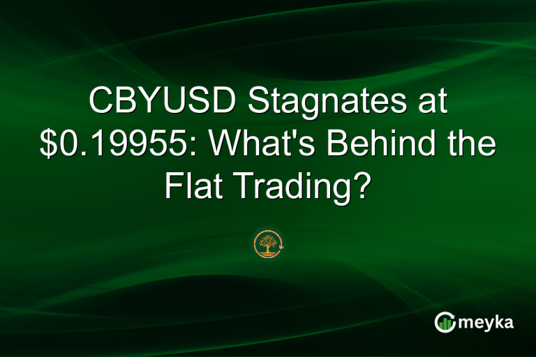 CBYUSD Stagnates at $0.19955: What's Behind the Flat Trading?