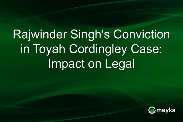 Rajwinder Singh's Conviction in Toyah Cordingley Case: Impact on Legal