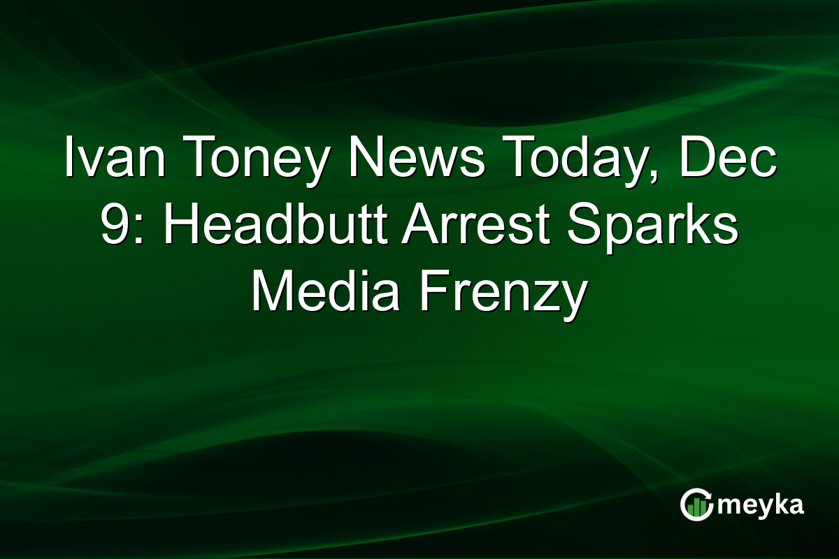 Ivan Toney News Today, Dec 9: Headbutt Arrest Sparks Media Frenzy