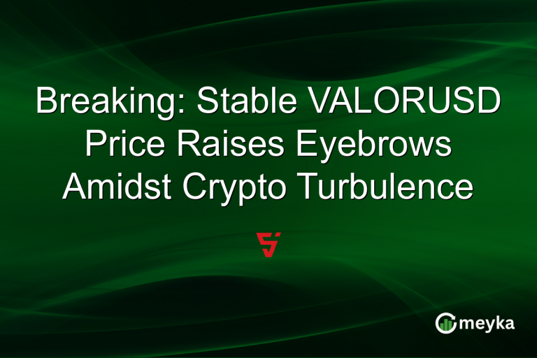 Breaking: Stable VALORUSD Price Raises Eyebrows Amidst Crypto Turbulence