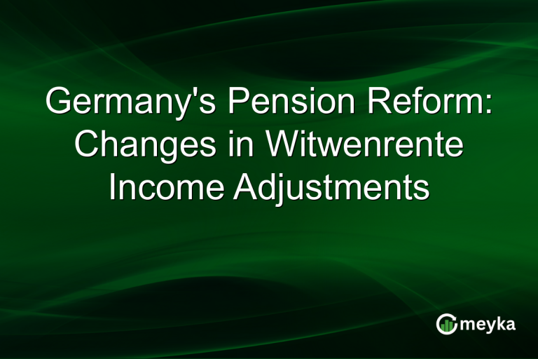 Germany's Pension Reform: Changes in Witwenrente Income Adjustments