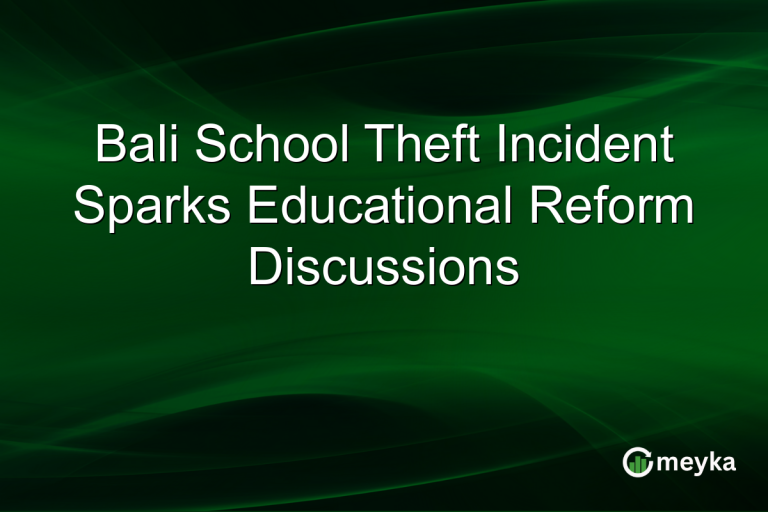 Bali School Theft Incident Sparks Educational Reform Discussions