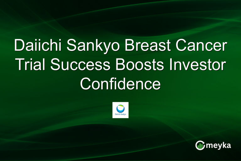Daiichi Sankyo Breast Cancer Trial Success Boosts Investor Confidence