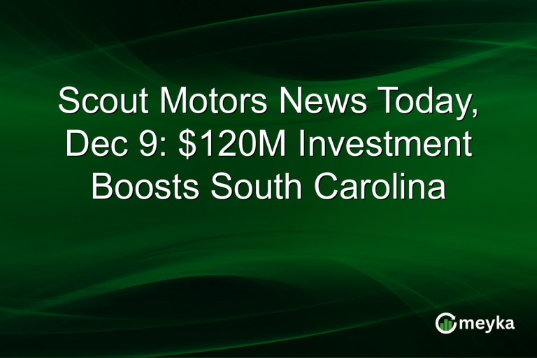 Scout Motors News Today, Dec 9: $120M Investment Boosts South Carolina