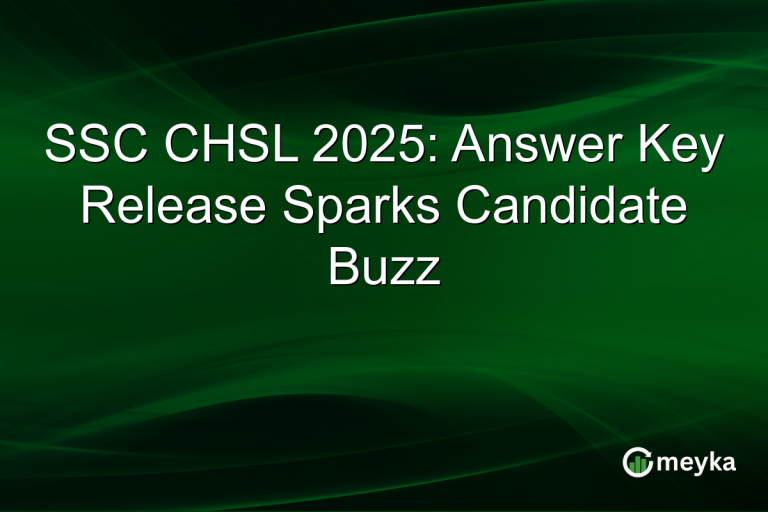 SSC CHSL 2025: Answer Key Release Sparks Candidate Buzz