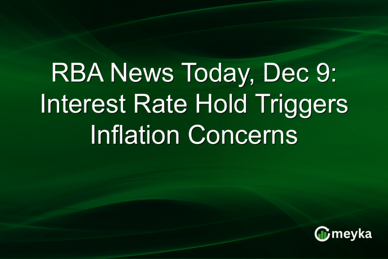 RBA News Today, Dec 9: Interest Rate Hold Triggers Inflation Concerns