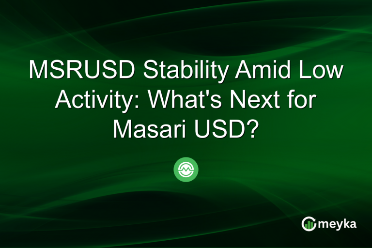 MSRUSD Stability Amid Low Activity: What's Next for Masari USD?