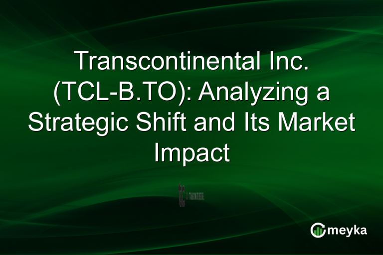 Transcontinental Inc. (TCL-B.TO): Analyzing a Strategic Shift and Its Market Impact