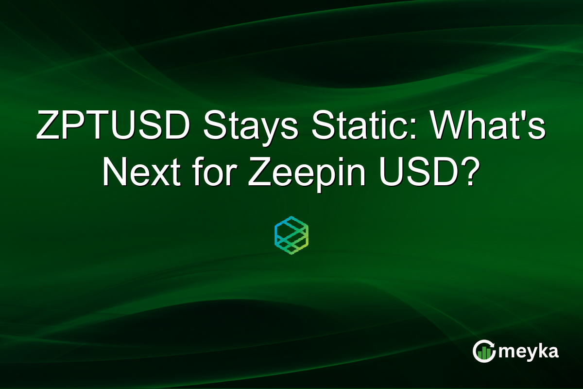 ZPTUSD Stays Static: What's Next for Zeepin USD?