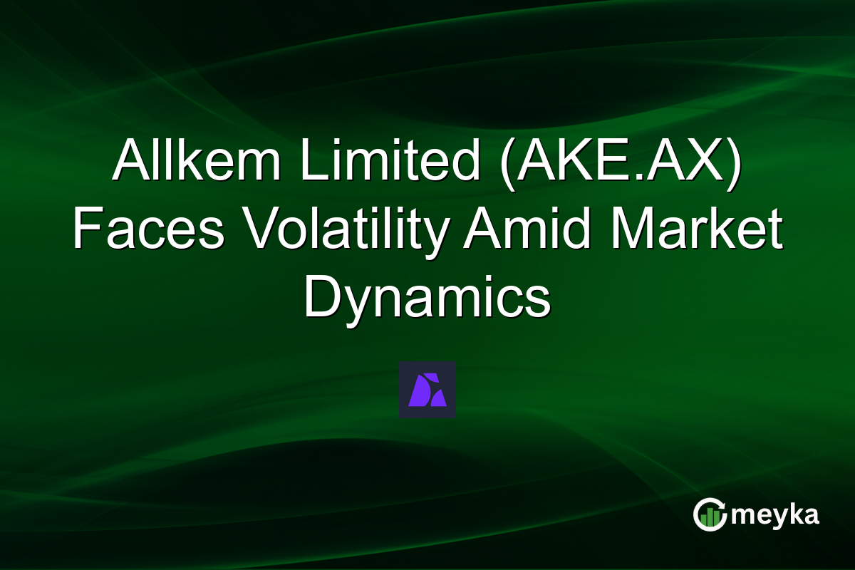 Allkem Limited (AKE.AX) Faces Volatility Amid Market Dynamics