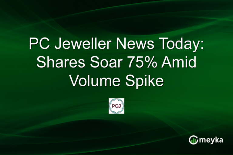 PC Jeweller News Today: Shares Soar 75% Amid Volume Spike