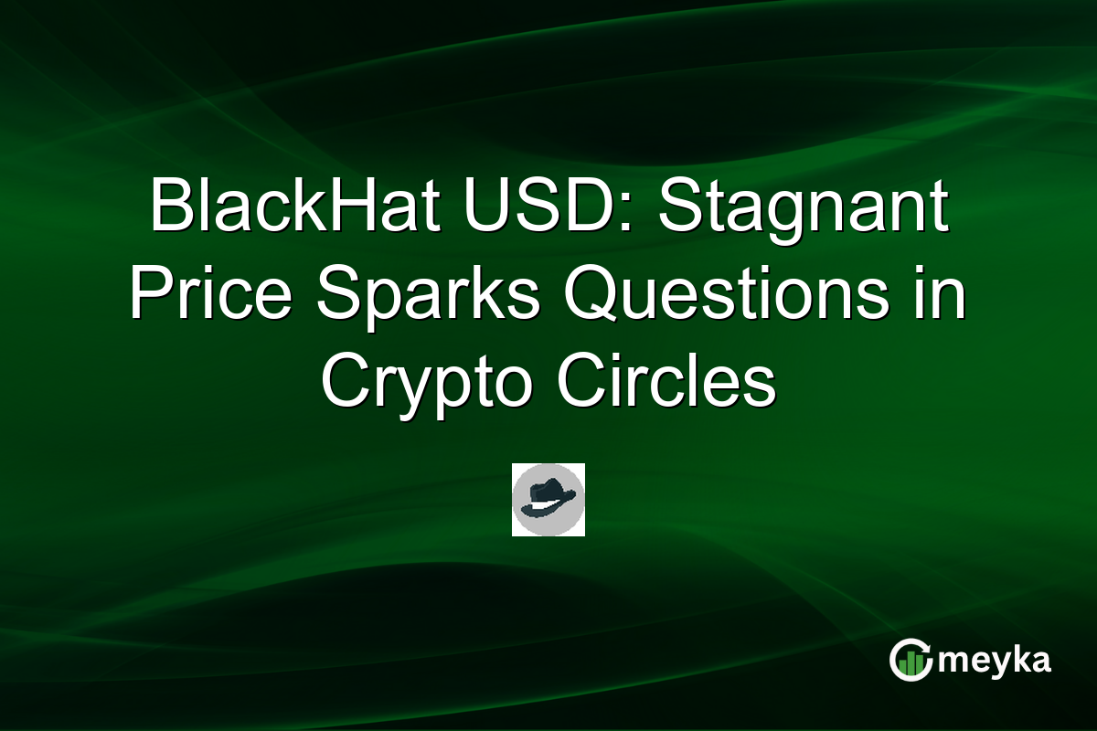BlackHat USD: Stagnant Price Sparks Questions in Crypto Circles