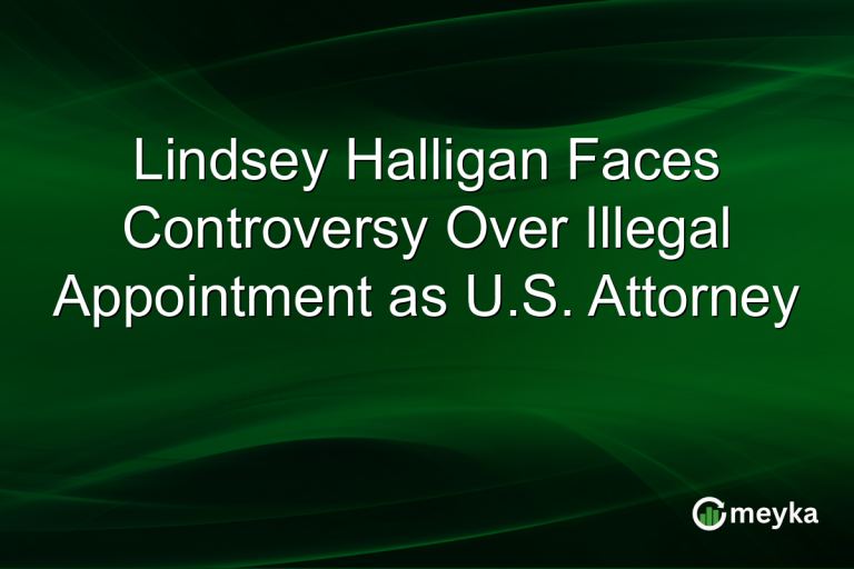 Lindsey Halligan Faces Controversy Over Illegal Appointment as U.S. Attorney