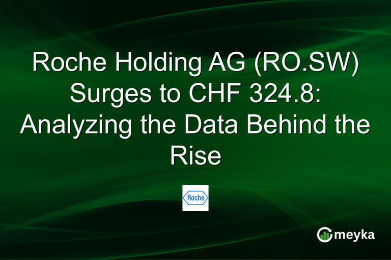Roche Holding AG (RO.SW) Surges to CHF 324.8: Analyzing the Data Behind the Rise