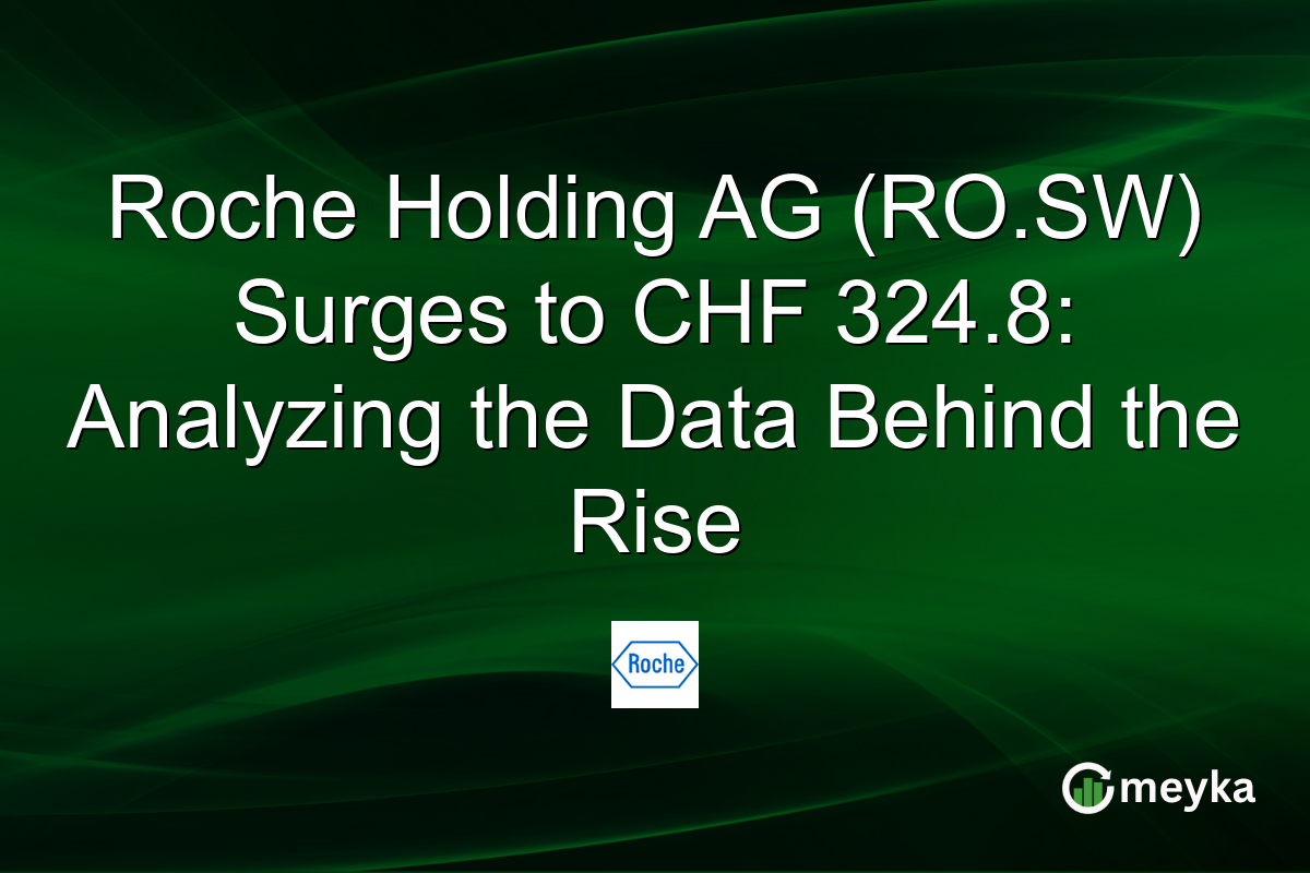 Roche Holding AG (RO.SW) Surges to CHF 324.8: Analyzing the Data Behind the Rise