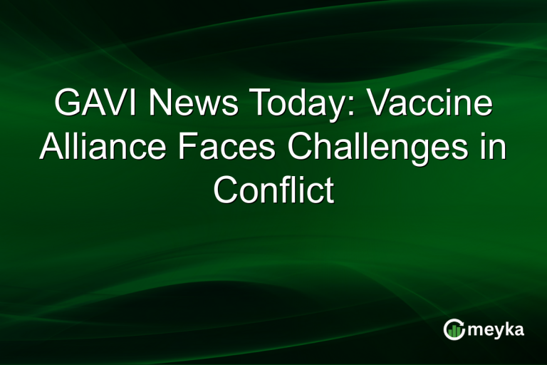 GAVI News Today: Vaccine Alliance Faces Challenges in Conflict