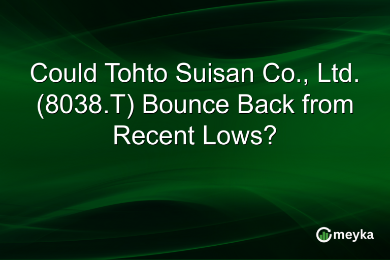 Could Tohto Suisan Co., Ltd. (8038.T) Bounce Back from Recent Lows?