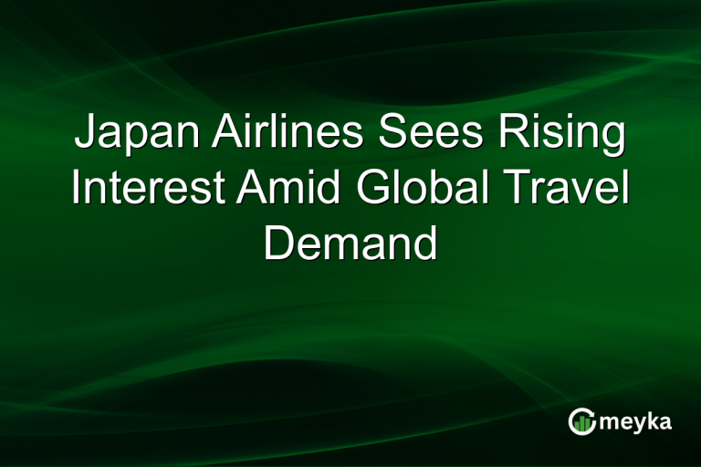 Japan Airlines Sees Rising Interest Amid Global Travel Demand