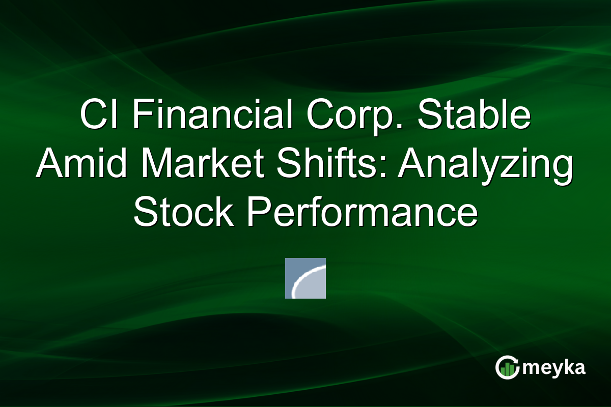 CI Financial Corp. Stable Amid Market Shifts: Analyzing Stock Performance