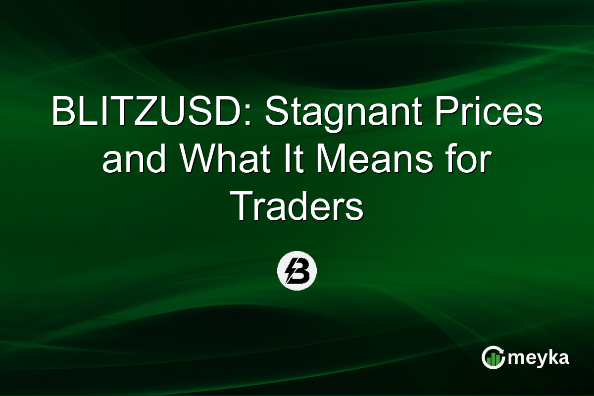 BLITZUSD: Stagnant Prices and What It Means for Traders