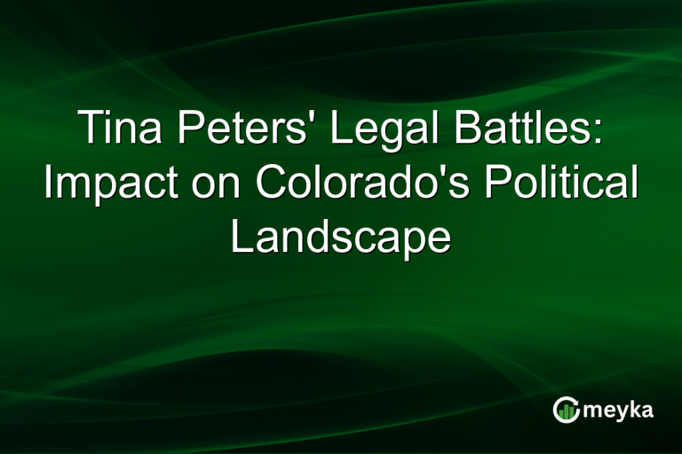 Tina Peters' Legal Battles: Impact on Colorado's Political Landscape