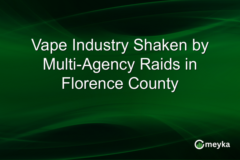 Vape Industry Shaken by Multi-Agency Raids in Florence County