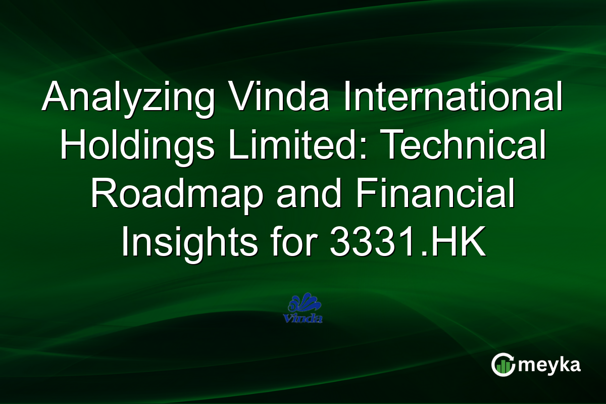 Analyzing Vinda International Holdings Limited: Technical Roadmap and Financial Insights for 3331.HK