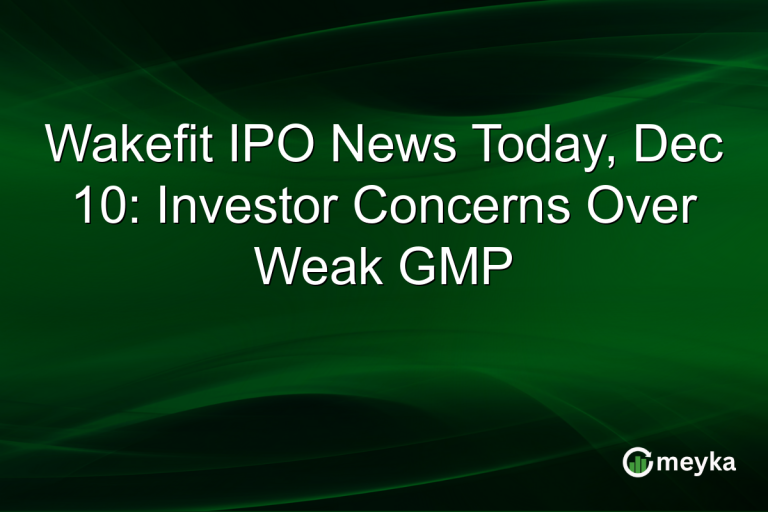 Wakefit IPO News Today, Dec 10: Investor Concerns Over Weak GMP