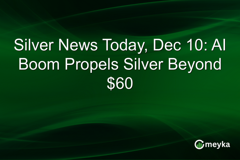 Silver News Today, Dec 10: AI Boom Propels Silver Beyond $60