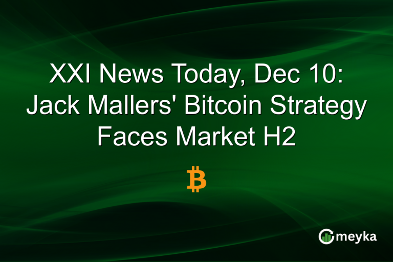 XXI News Today, Dec 10: Jack Mallers' Bitcoin Strategy Faces Market H2