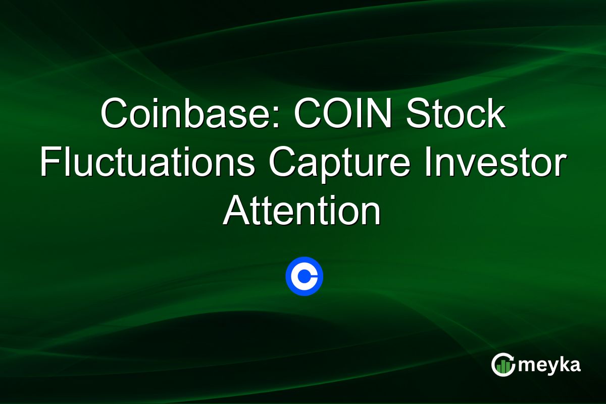 Coinbase: COIN Stock Fluctuations Capture Investor Attention