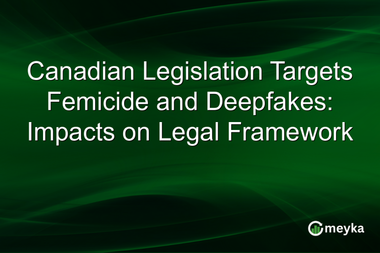Canadian Legislation Targets Femicide and Deepfakes: Impacts on Legal Framework