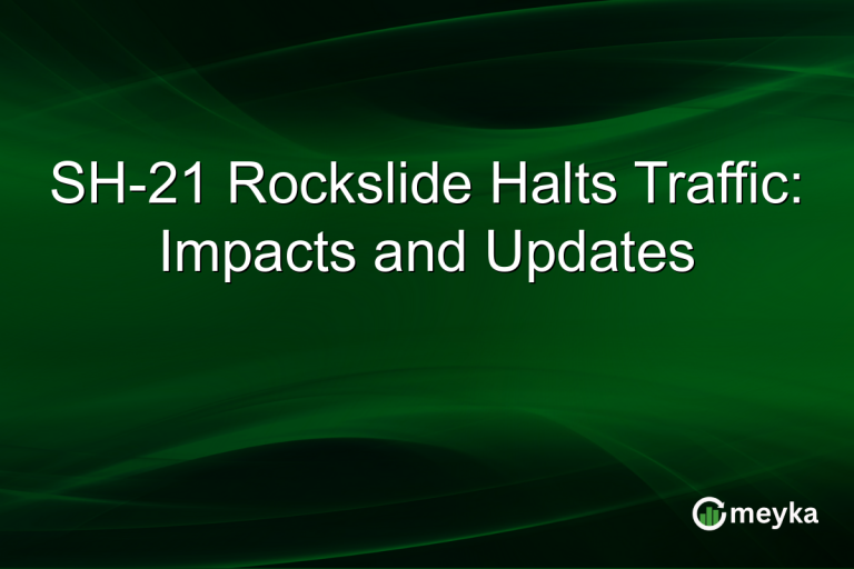 SH-21 Rockslide Halts Traffic: Impacts and Updates