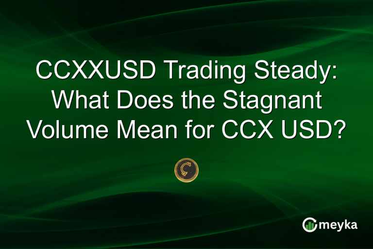 CCXXUSD Trading Steady: What Does the Stagnant Volume Mean for CCX USD?