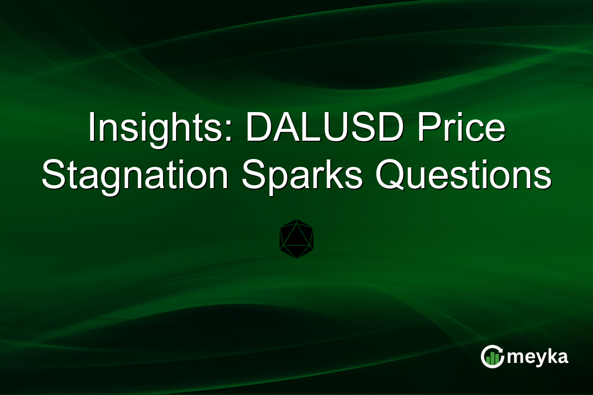 Insights: DALUSD Price Stagnation Sparks Questions