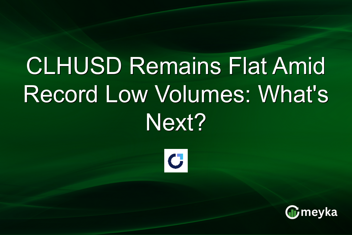 CLHUSD Remains Flat Amid Record Low Volumes: What's Next?