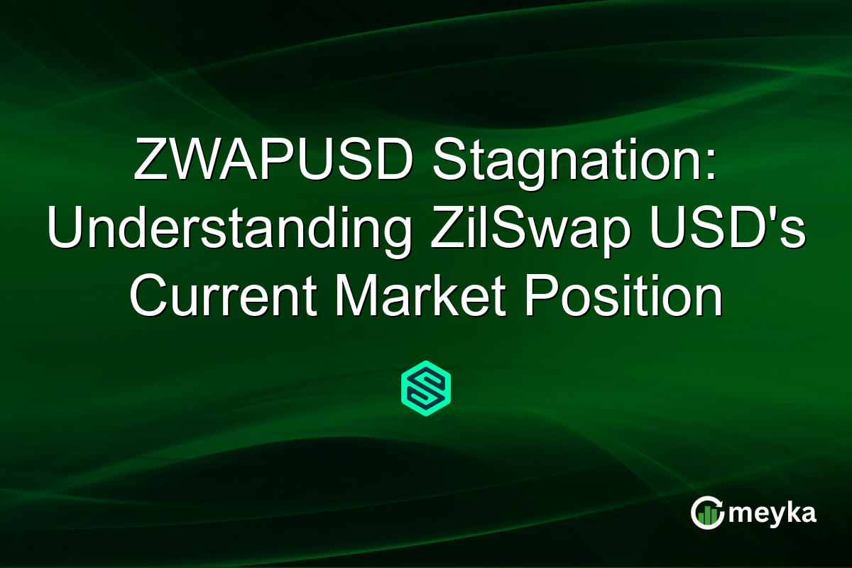 ZWAPUSD Stagnation: Understanding ZilSwap USD's Current Market Position